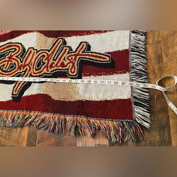 Bobby Labonte VTG tapestry throw Northwest Company USA made - Picture 4 of 6